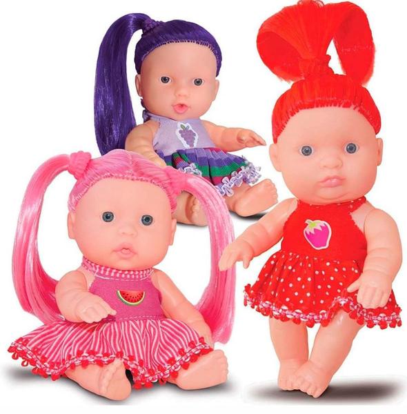 Imagem de Boneca Infantil Meninas Pekenas Cheirinho Uva