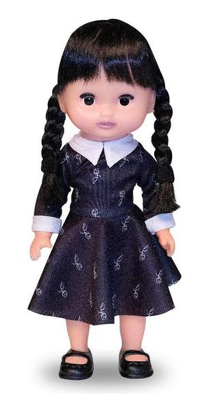 Imagem de Boneca Infantil Vavinha Addams Com Mãozinha Fantasminha