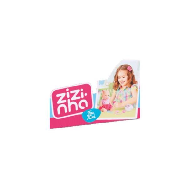 Imagem de Boneca infantil zizinha faz xixi com fralda e chupetinha - Divertoys