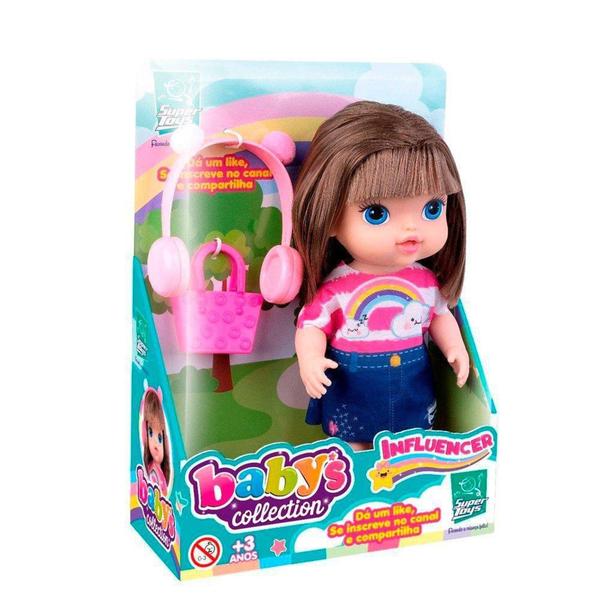 Imagem de Boneca Influenciadora Loira Baby's Collection Super Toys