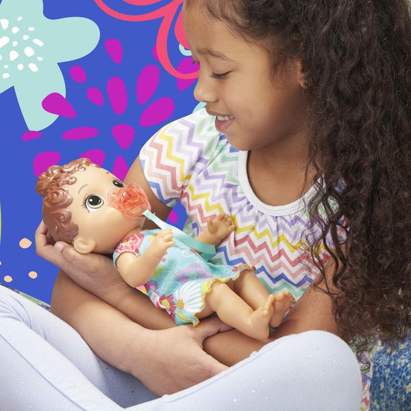 Imagem de Boneca interativa Baby Alive Baby Lil Sounds Brown Hair