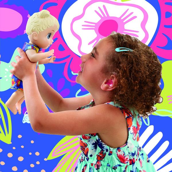 Imagem de Boneca Interativa Baby Alive Lil Sounds: 10 Efeitos Sonoros, 3+, Chupeta