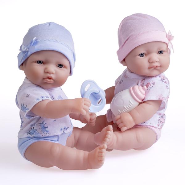 Imagem de Boneca JC Toys Berenguer Boutique Realistic La Newborn 12,5 gêmeos