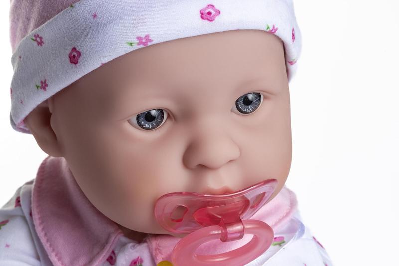 Imagem de Boneca JC Toys La Baby Caucasian 50 cm lavável com roupa