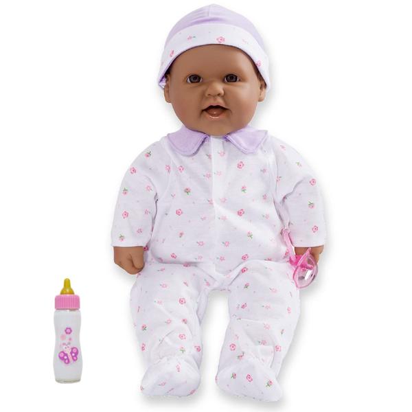 Boneca JC Toys La Baby Hispanic 40 cm, macia e lavável Imagem de Boneca JC Toys La Baby Hispanic 40 cm, macia e lavável