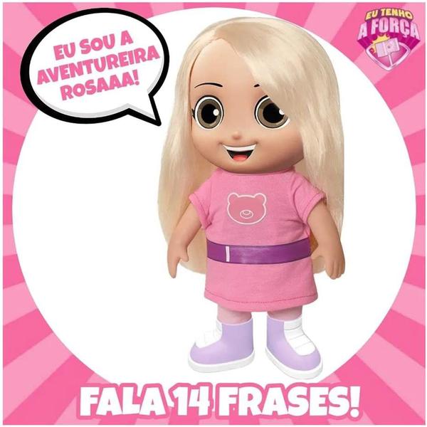 Imagem de Boneca Jessica Neto Aventureira Rosa NovaBrink 1081