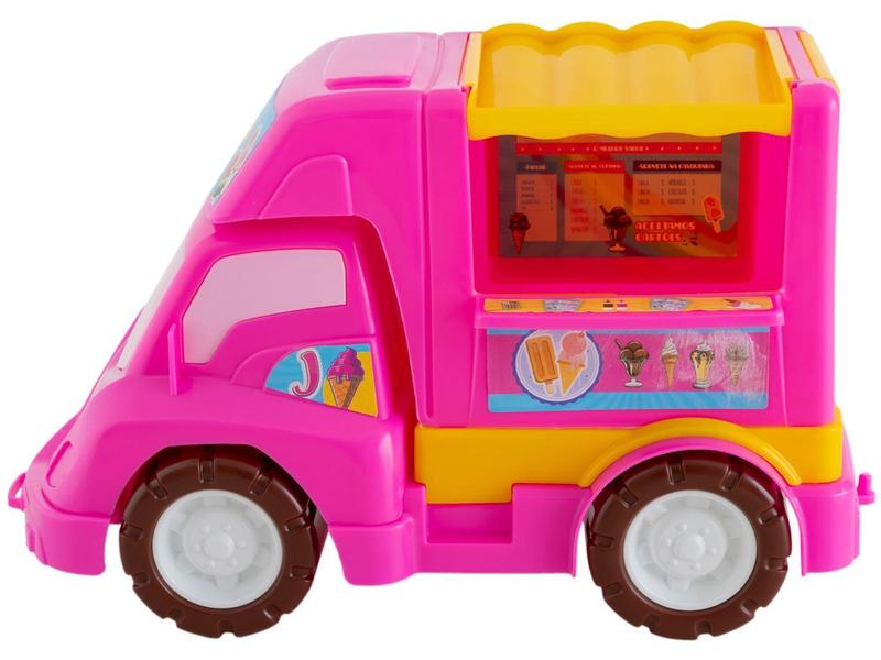 Imagem de Boneca Judy Carrinho de Sorvete e Food Truck Samba Toys Brinquedo Infantil