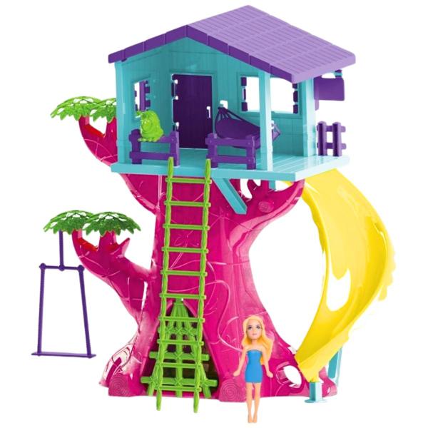 Imagem de Boneca Judy Casa Na Árvore Playset Brinquedo Samba Toys