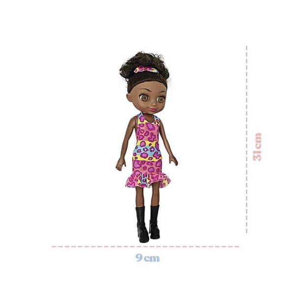 Boneca Juju Mommy Mamãe E Filhinha Negra Com Acessórios - Anjo Imagem de Boneca Juju Mommy Mamãe E Filhinha Negra Com Acessórios
