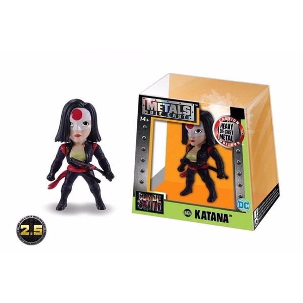 Imagem de Boneca Katana Metal Die Cast 6cm - Suicide Squad - Dtc M426