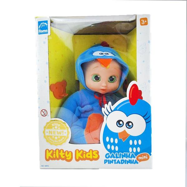 Imagem de Boneca Kilty Kids Coleção Ouro Galinha Pintadinha 5893 - Roma