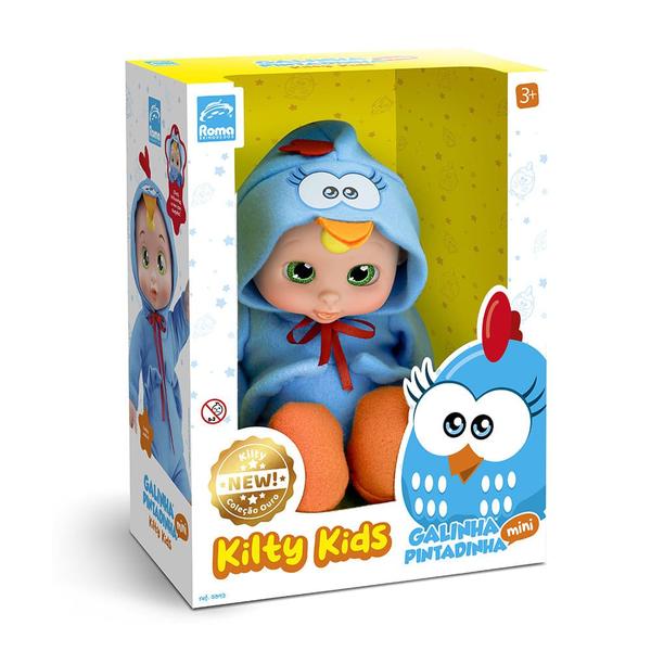 Boneca Kilty Kids Galinha Pintadinha 5893 - Roma Brinquedos Imagem de Boneca Kilty Kids Galinha Pintadinha 5893 - Roma Brinquedos