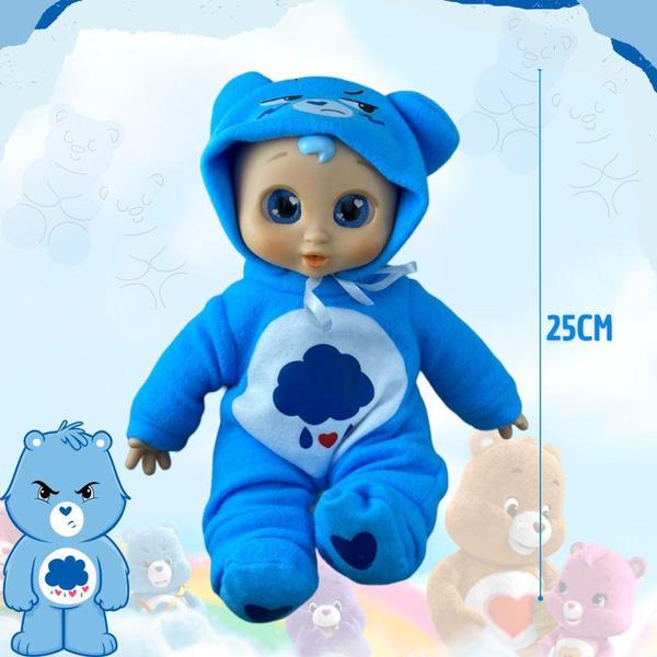 Imagem de Boneca Kilty Kids Ursinhos Carinhosos Azul 5895 Roma Brinquedos