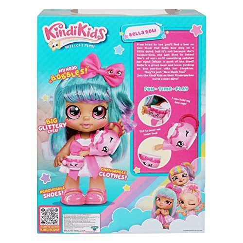 Imagem de Boneca Kindi Kids Amigos Fun Time - Boneca de brinquedo Pré-Escola , Bella Bow - para maiores de 3 anos  Roupas mutáveis e sapatos removíveis