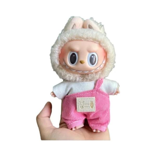 Boneca Labubu De Vinil Com Roupas Mutáveis de 17 Cm V1 V2 Brinquedo De Pelúcia Pendurado P... Boneca Labubu De Vinil Com Roupas Mutáveis de 17 Cm V1 V2 Brinquedo De Pelúcia Pendurado P...