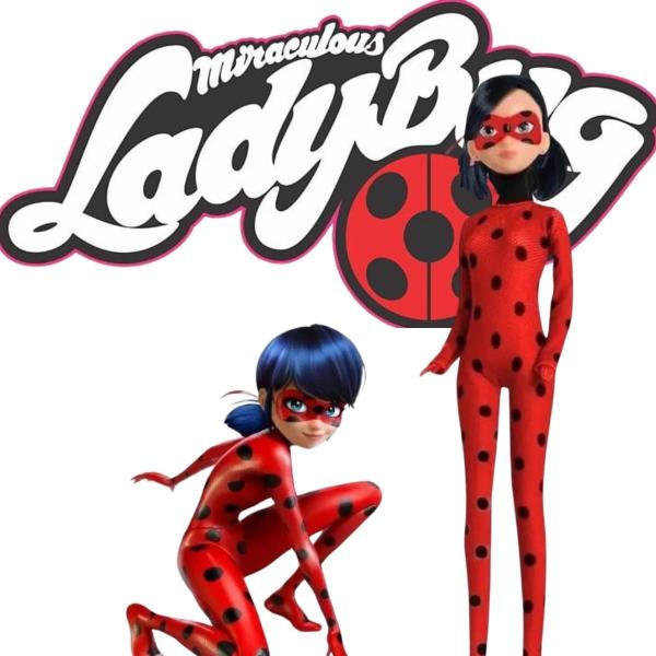 Imagem de Boneca Ladybug Infantil Articulada Brinquedo Dia Das