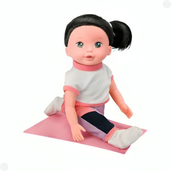 Imagem de Boneca Lari And Me Coleção Esporte com Tapetinho de Yoga 5816 - Roma Brinquedos