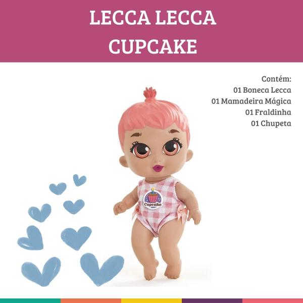 Imagem de Boneca Lecca Lecca Cupcake Coleção Pupee Brinquedos