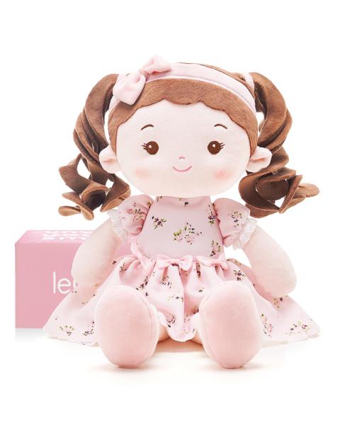 Imagem de Boneca LeyaDoll Soft 40cm My First Baby Rag 1 Year Girl