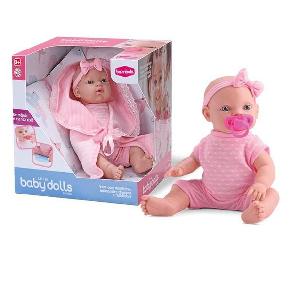 Imagem de Boneca Little Baby Dolls Faz Xixi 673 - Bambola