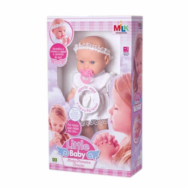 Imagem de Boneca Little Baby Minha 1ª Oração Milk 0151