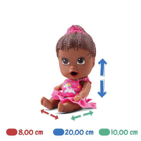 Imagem de Boneca Little Dolls - Come Come Negra Diver Toys