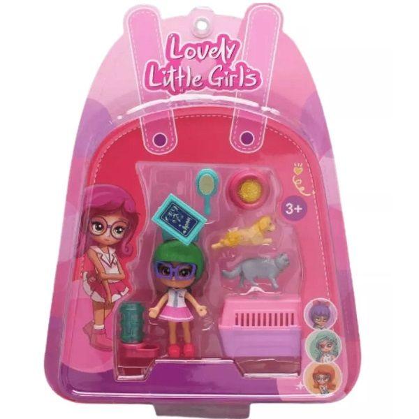 Imagem de Boneca Little GIRLS Super PET SHOP Multikids BR2268 Cabelo Verde