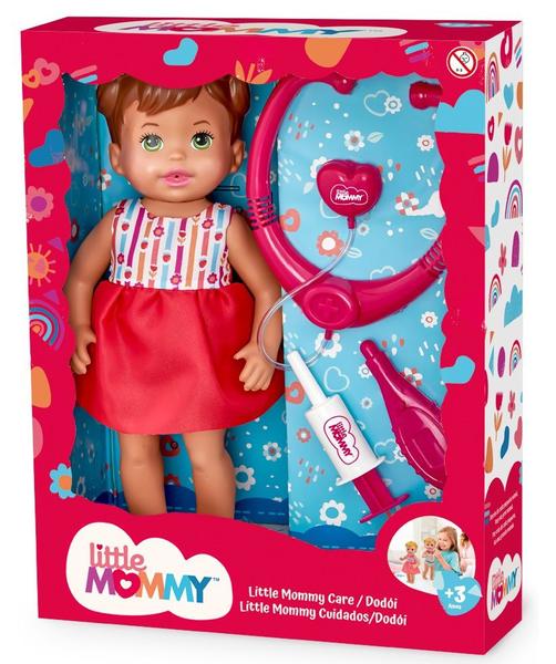 Imagem de Boneca Little Mommy Alive Cuidados Morena Mattel Menina 1032