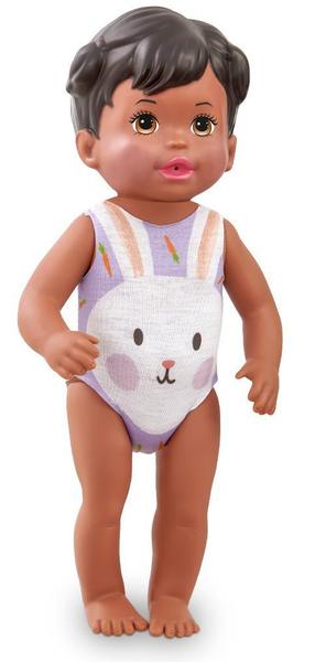 Imagem de Boneca Little Mommy Alive Cuidados Negra Mattel Acessórios