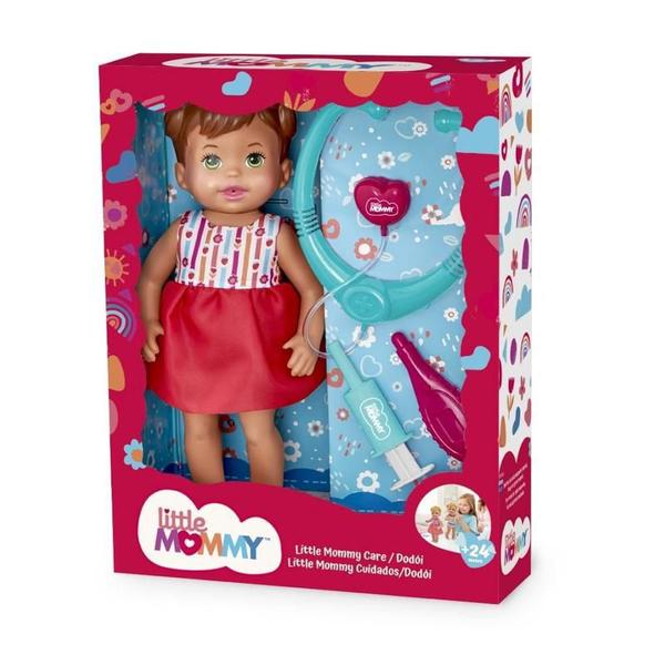 Imagem de Boneca Little Mommy Dodoi Morena com Acessorios PUPEE BRINQUEDOS