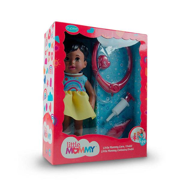 Imagem de Boneca Little Mommy Dodoi Negra Menina Com Acessórios Brincadeira Infantil Médica Licenciada - Pupee