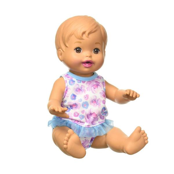 Imagem de Boneca Little Mommy - Hora do Xixi - Vestido Azul - Mattel