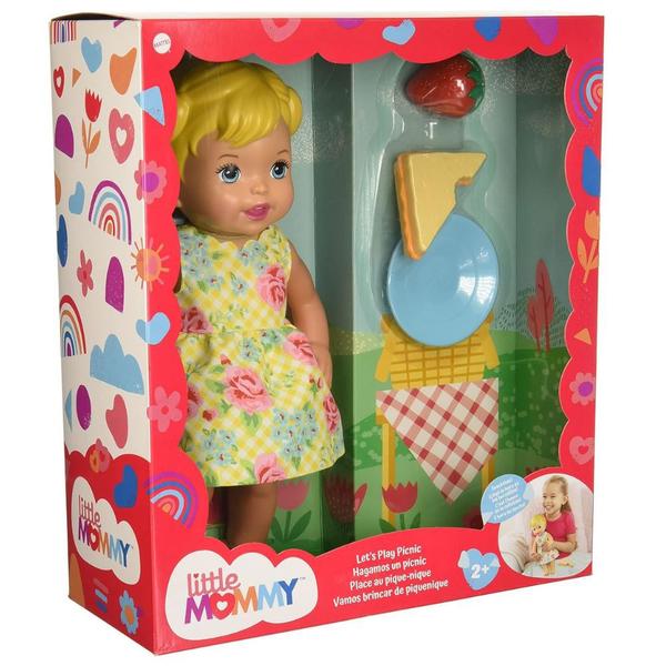 Imagem de Boneca Little Mommy Vamos Brincar De Piquinique - Brinquedo Mattel Original