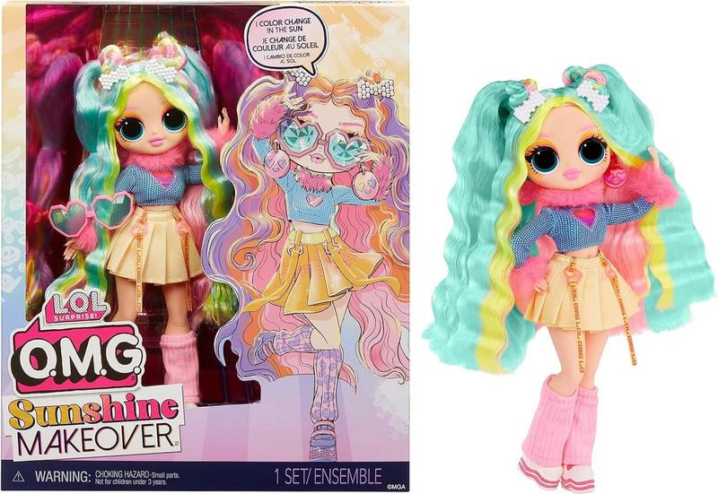 Boneca Lol Suprise Bubblegum DJ O.M.G Muda de Cor No Sol MGA Imagem de Boneca Lol Suprise Bubblegum DJ O.M.G Muda de Cor No Sol MGA