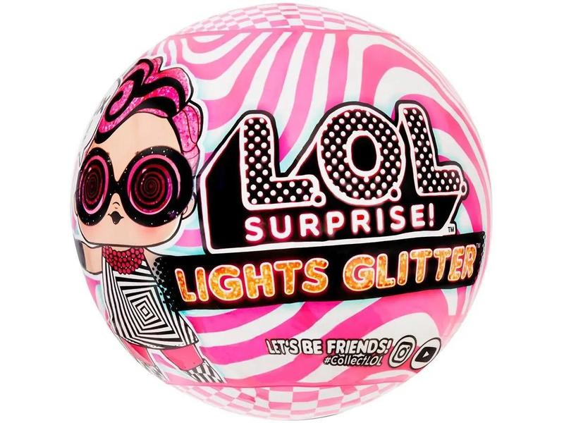 Imagem de Boneca LOL Surprise Lights Glitter com Acessórios Candide