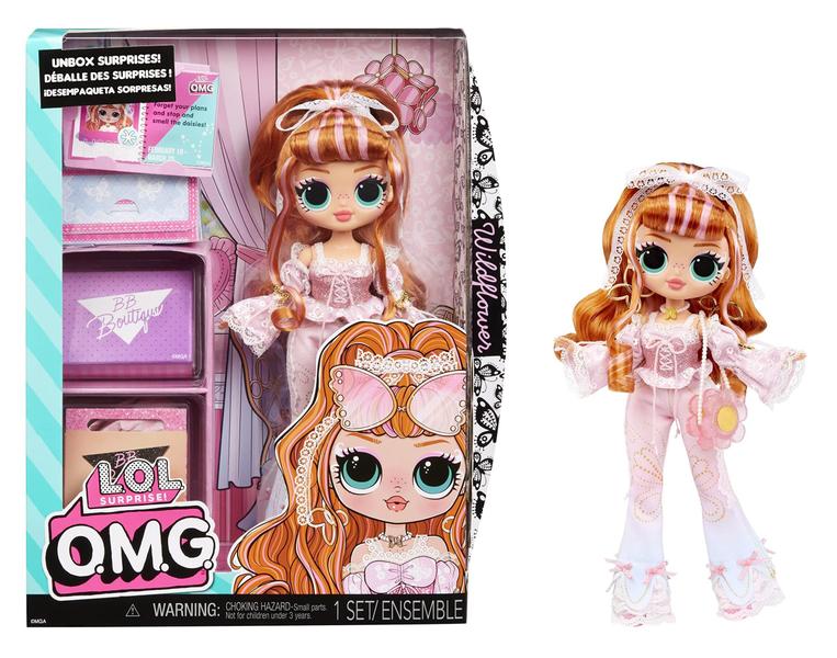 Boneca LOL Surprise OMG Wildflower Fashion com Acessórios +4 anos - L.O.L. Surprise! Imagem de Boneca LOL Surprise OMG Wildflower Fashion com Acessórios +4 anos