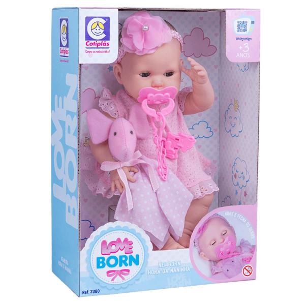 Imagem de Boneca Love Born Hora Da Naninha Cotiplas 2380