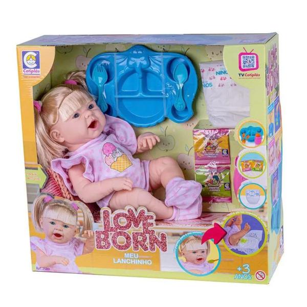 Imagem de Boneca Love Born Meu Lanchinho Cotiplas 2589