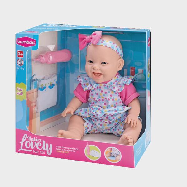 Imagem de Boneca Lovely Babies Faz Xixi 769 Bambola