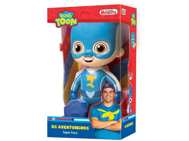 Boneca luccas neto - aventureiros super foca - novabrink Imagem de Boneca luccas neto - aventureiros super foca - novabrink