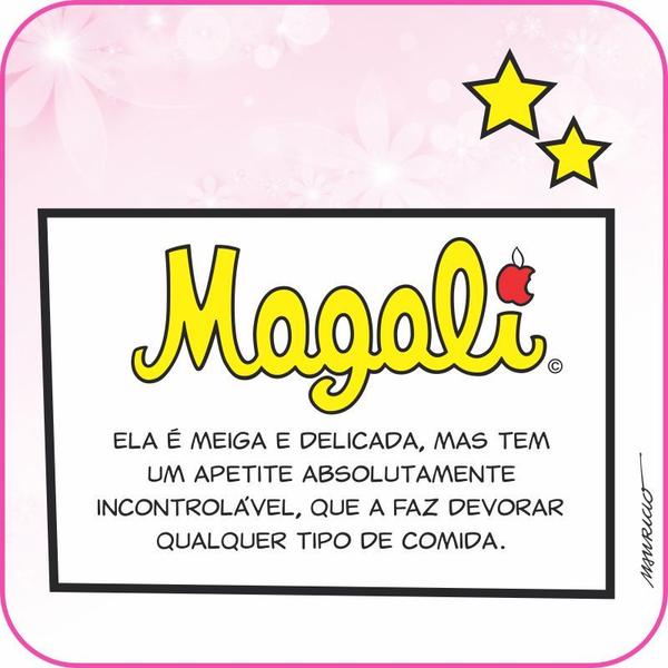 Boneca Magali 35 cm Turma da Mônica Tradicional Sid Nyl - Sid-nyl Imagem de Boneca Magali 35 cm Turma da Mônica Tradicional Sid Nyl