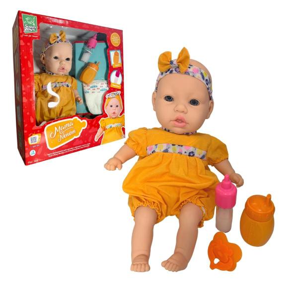 Imagem de Boneca Mama Neném Brinquedo Infantil Supertoys