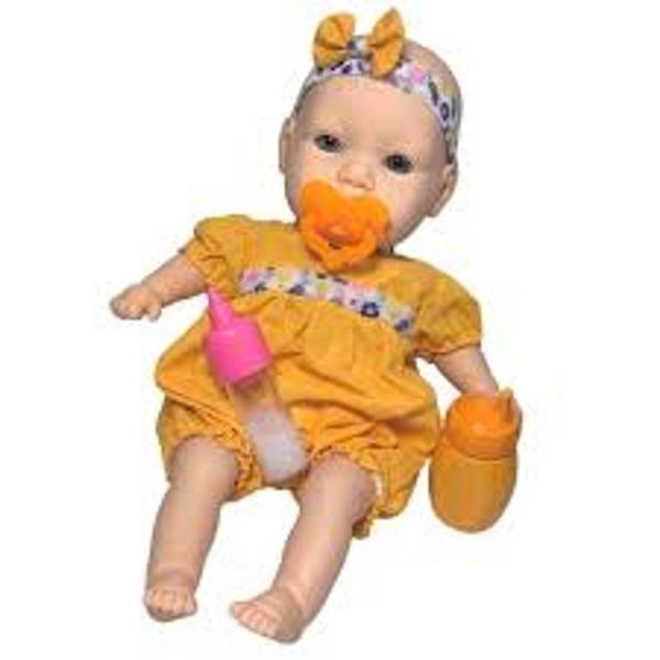 Imagem de Boneca Mama Neném Mamadeira Suco Fralda Super Toys - 329