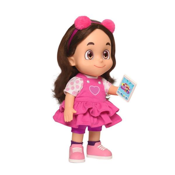 Imagem de Boneca Maria Clara Original Youtuber Infantil Fala 14 Frases Articulada Vinil Brinquedo Novabrink