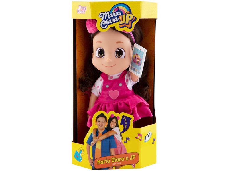 Boneca Maria Clara que Fala Baby Brink Imagem de Boneca Maria Clara que Fala Baby Brink