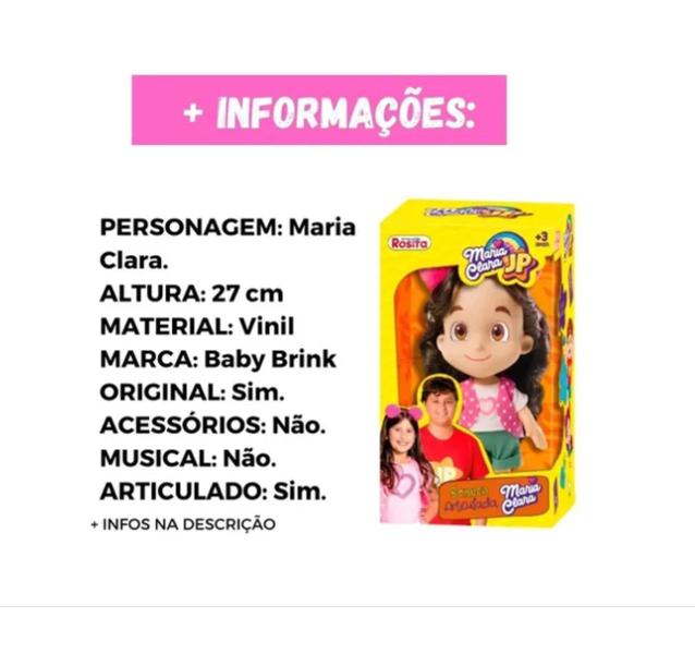 Imagem de Boneca Maria Clara - Rosita