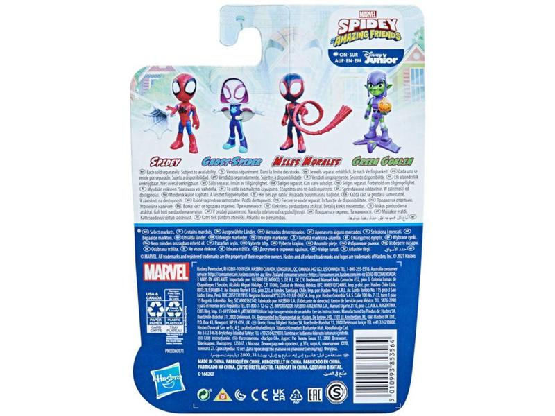 Imagem de Boneca Marvel Spidey and His Amazing Friends - Herói Ghost-Spider com Acessório Hasbro