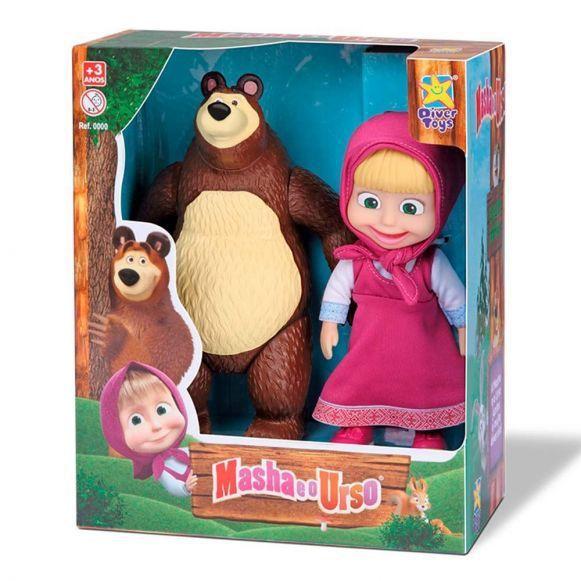 Imagem de Boneca Masha E O Urso - 8117 Divertoys