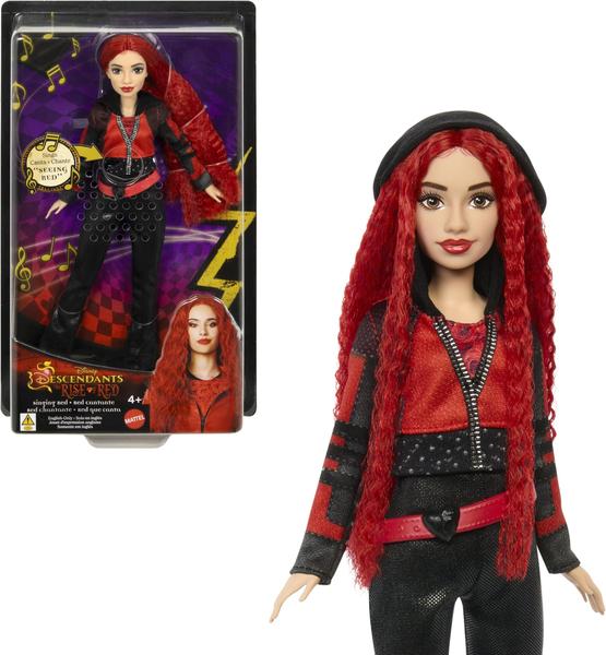 Imagem de Boneca Mattel Disney Descendants The Rise of Red Singing com roupas