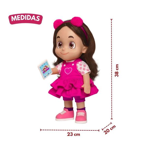 Imagem de Boneca Mecanizada Maria Clara Brinquedo Maria Clara e JP Infantil Crianças Baby Blink